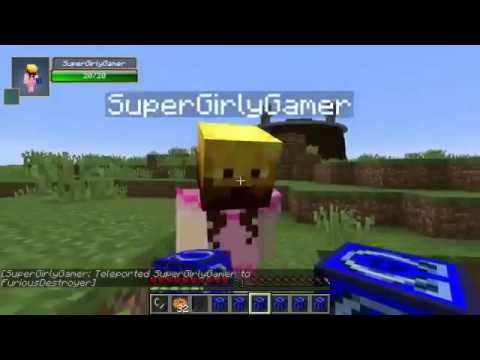 PopularMMOs Pat And JEN Minecraft ENDER COLOSSUS CHALLENGE GAMES| Lucky Block Mod Modded Mini Game