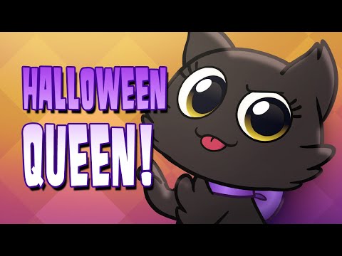 Halloween Queen! - MINI MUSIC VID #creucat #halloween #animation