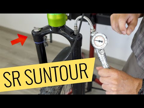SR SUNTOUR SUSPENSION FORK ADJUSTMENT - quick & easy - Fahrrad.org