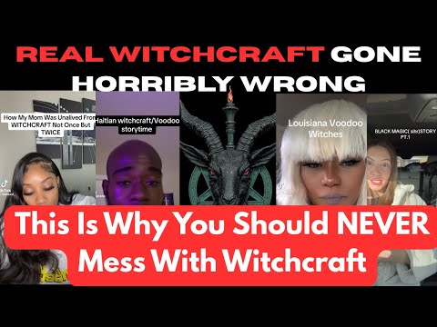 WITCHCRAFT TIKTOK CREEPY COMPILATION TIKTOK SCARY WITCH STORIES#tiktokcompilation #storytime #voodoo