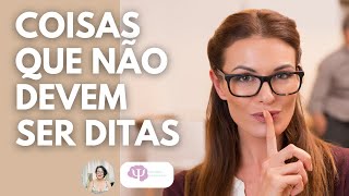 GUARDE SÓ PARA VOCÊ. OU PODE ACABAR OUVINDO COISAS QUE JAMAIS DEVERIAM TE FALAR