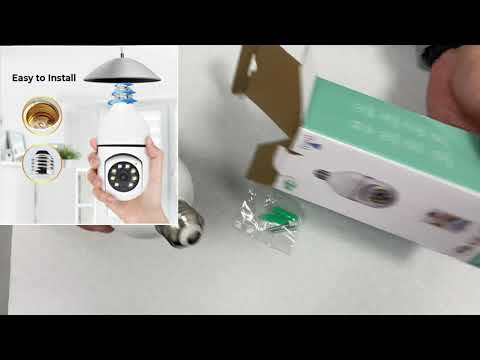 Camera tip bec, PTZ, vedere FullHd, detectare sunet si miscare , auto-tracking, alarma, notificari