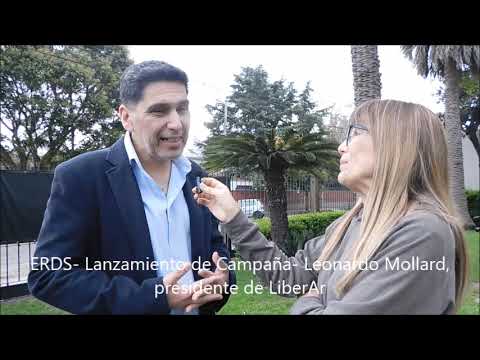 Liber.Ar-Lanzamiento de los candidatos a diputados nacionales. Leonardo Mollard pte del partido
