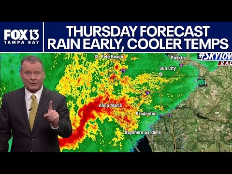 Tampa weather | Thursday morning forecast