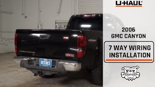 2006 GMC Canyon 7 Way Wiring OEM Replacement