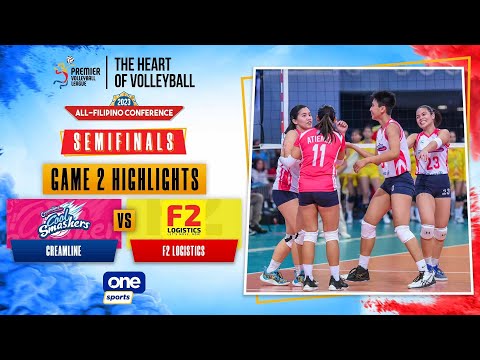 Creamline vs. F2 Logistics G2 semis highlights | 2023 PVL All-Filipino Conference - Mar. 21, 2023
