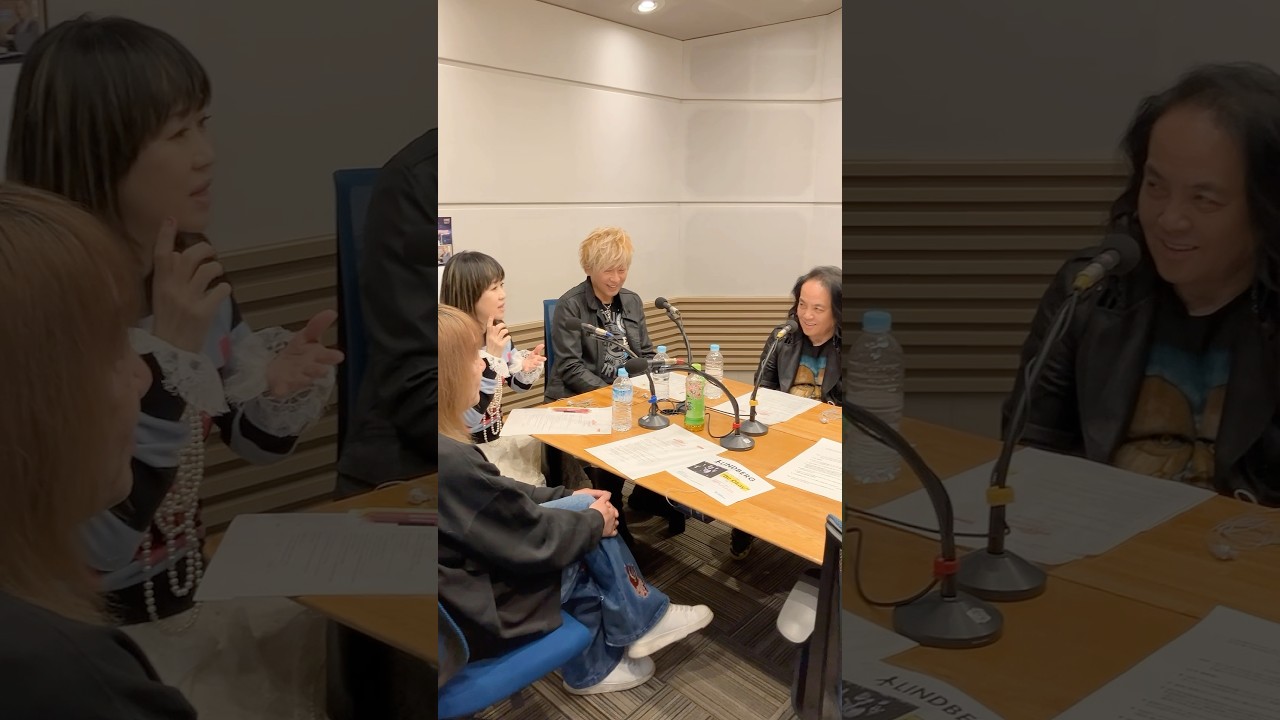 ABCラジオの番組も収録してきました🎙Radikoプレミアムなら全国からお聴きいただけますのでチェケラッチョ❤ #LINDBERG #リンドバーグ #BeOkay