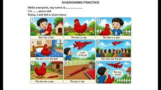 A short story about short /e/ sound