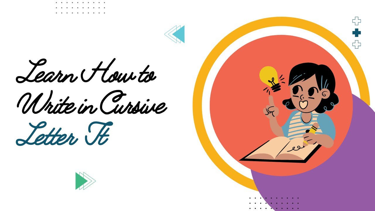 Learn How to Write in Cursive - Letter Tt
