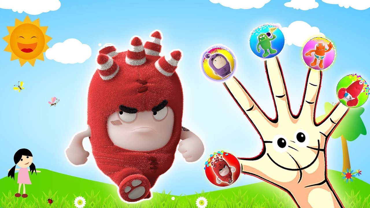 OddBods on Behance Finger Family - Abc Song Nursery Rhymes Lyrics
