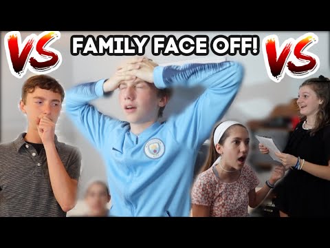 FAMILY FACE OFF CHALLENGE! | Match Up
