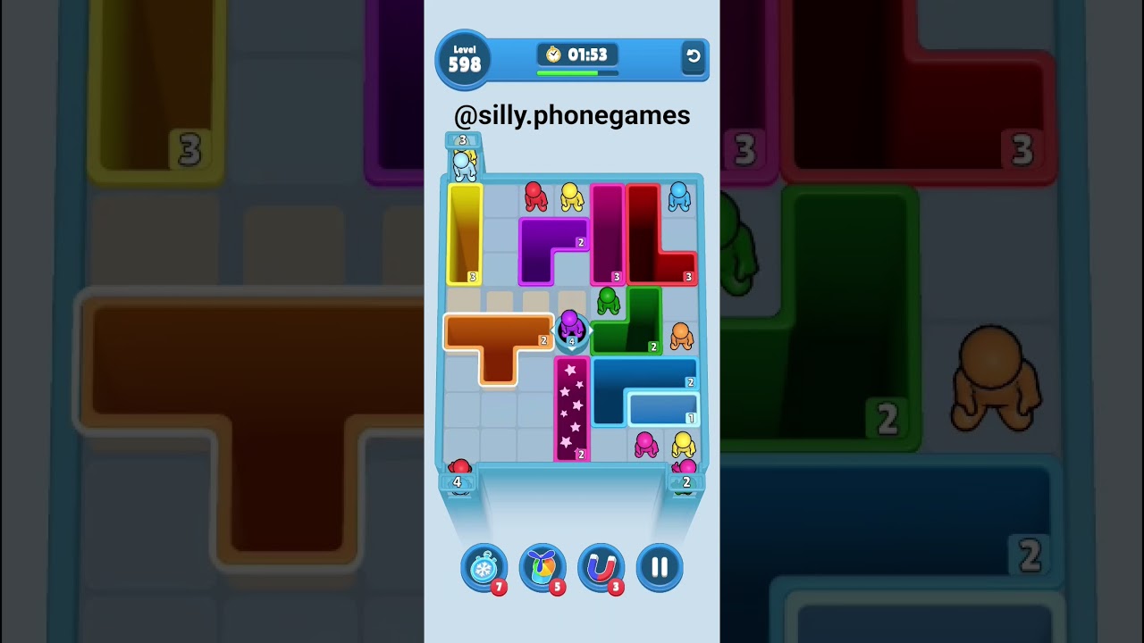 Drop Away Level 598 Walkthrough Solution