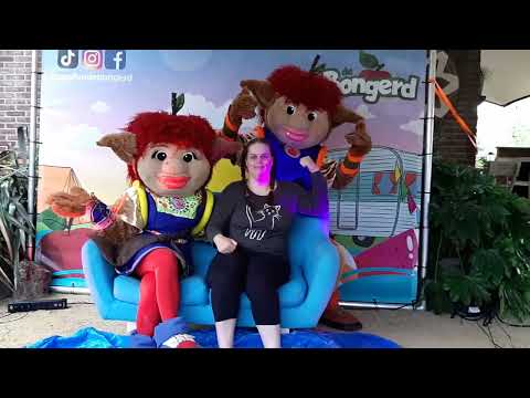 Lilo met GRaddus en GRadette voor fotoshoot op Capfun de Bongerd 2023