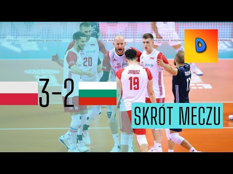 Siatkówka Polska Bułgaria 3-2 Liga Narodów Skrót Meczu 2023