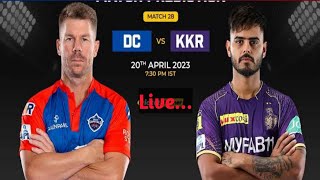 Delhi capitals vs kolkata Knight Riders live scores/ KKR V DC Live Score & commentary/#Liveipl