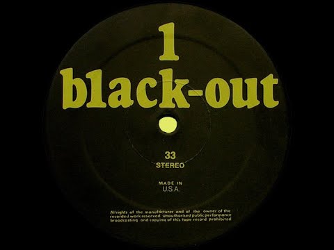 AA.VV. Black-out 1 - '80 disco mix (restructure audio from vinyl)