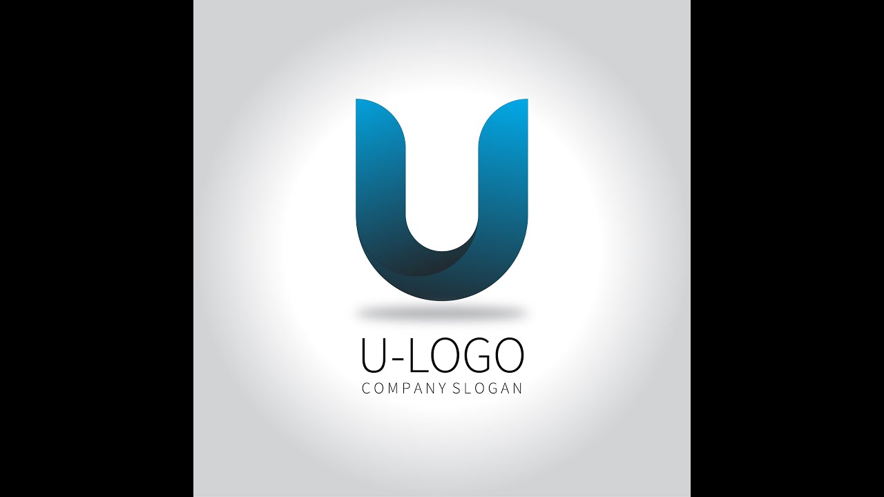 U Letter logo Design In Adobe Illustrator CC || illustrator tutorial || ANBYON Bezier