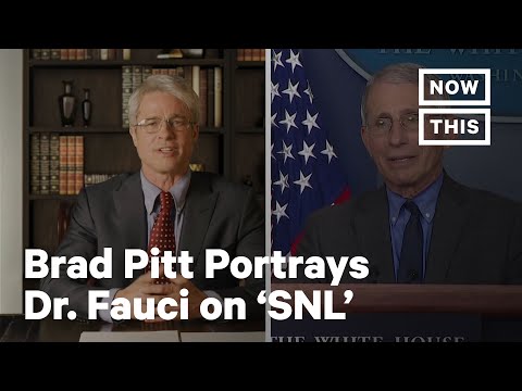 Watch Brad Pitt Portray Dr. Anthony Fauci on ‘SNL’ | NowThis