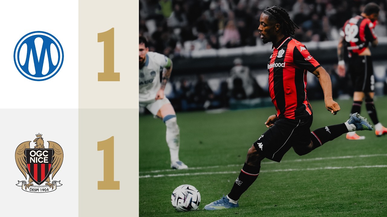 4월 27일 올림피크 마르세유 VS OGC 니스 축구하이라이트