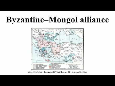 Byzantine–Mongol alliance