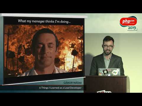 Gabor Nadai: 6 Things I Learned as a Lead Developer @ PHPCon Poland 2019