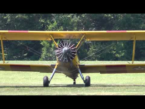 Stearman Rides at the Flying Circus Airshow, Bealeton, Virginia on 7/3/11