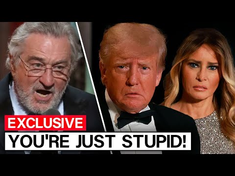 Robert De Niro HUMILIATES Donald & Melania Trump Live On Air!