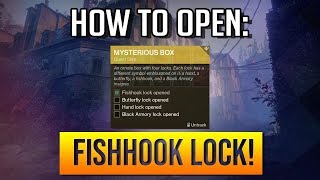 Destiny 2: HOW TO OPEN FISHHOOK LOCK! NEW EXOTIC QUEST! MYSTERIOUS BOX!