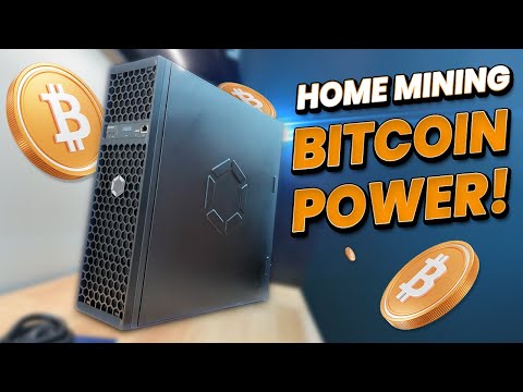 NEW Home Bitcoin Miner with POWER of Industrial BTC Miners?! Canaan Q Review