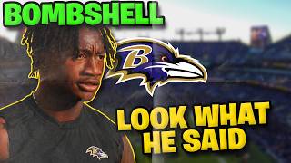 🚨🏈 ZAY FLOWERS BREAKS HIS SILENCE! | Ravens News Today