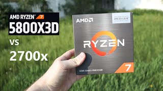 AMD Ryzen 7 5800X3D (100-100000651WOF) - відео 1