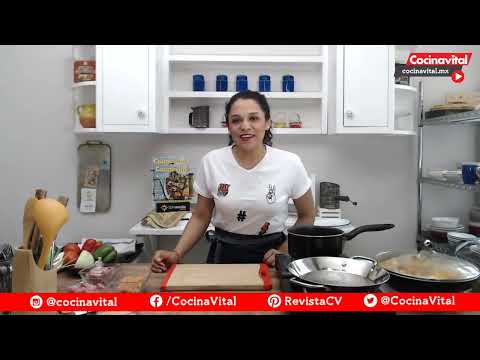 Aprende cómo hacer deliciosa PAELLA MIXTA española con la Chef Chef Ericka Fonseca | Cocina Vital