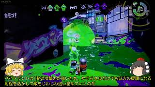 PC初心者のスプラトゥーンその５ H.D.弾幕はパワーなのか？【ゆっくり実況】