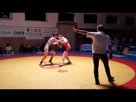 11.09.2021 RWG vs TSV Gailbach - 71kg Gr.-Röm.: Florian Lamm vs Claudiu Emanuel Pal