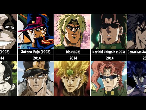 JoJo Characters Changes OVA vs Anime | JoJo's Bizarre Adventure