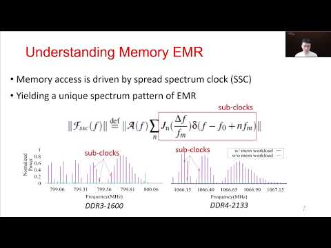 NSDI '21 - EarFisher: Detecting Wireless Eavesdroppers by Stimulating and Sensing Memory EMR