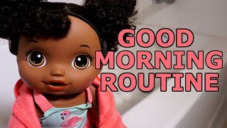 BABY ALIVE Zoe's Morning Routine!