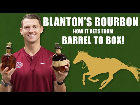Inside Blanton’s Bourbon Bottling Room — From Barrel to Bottle at Buffalo Trace!