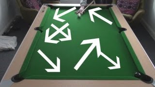 Pool Trick Shots Tutorial 1- 2013