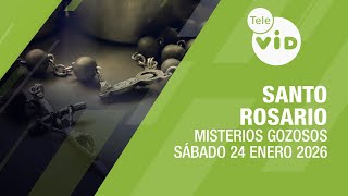 Santo Rosario de hoy 📿 Sábado 24 Enero de 2026, Misterios Gozosos | Tele VID