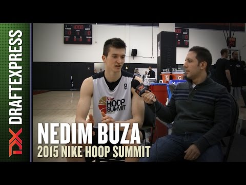Nedim Buza - DraftExpress Interview - 2015 Nike Hoop Summit