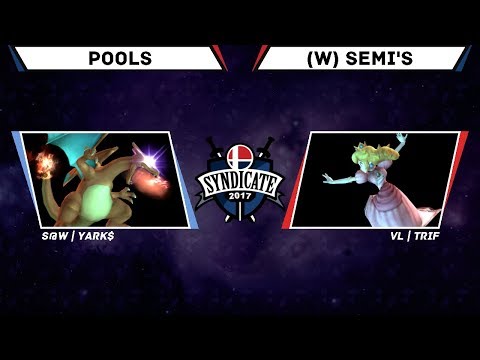 SYN17 PM - S@W | Yark$ (Charizard) vs vL | Trif (Peach) | Pools (W) Semifinals