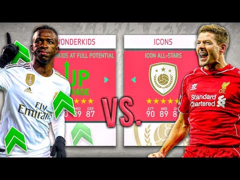 Icon ALL-STARS vs. Wonderkids At Full Potential! - FIFA 20 Career Mode