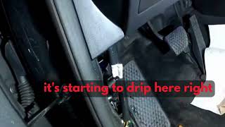 Genesis Gv80 water leaking in the sunroof