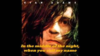 Ryan Adams - Stay With Me (With Lyrics)