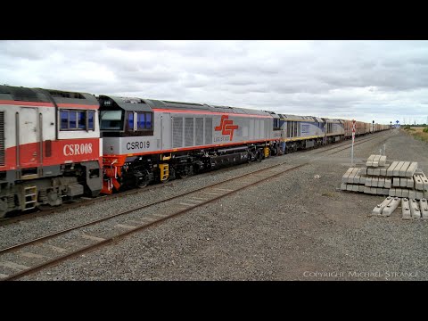 SCT 7AM9 With CSR019 First Run To Victoria (15/1/2022) - PoathTV Australian Trains & Railways
