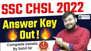 SSC CHSL 2022 Answer Key Out | Complete Details by Sahil Sir
