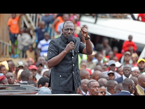 Live: Ruto in Kakamega for Governor Barasa Cup Finals!