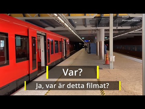 2021-09-05 VILKEN TUNNELBANESTATION ÄR DETTA? - Och vad är lite märkligt med den? ( Hannes Eriksen )