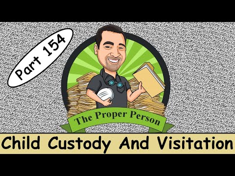 My Docket: Child Custody And Visitation, Part 154